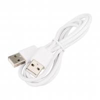 POWERMASTER USB ERKEK ERKEK A/A 1 METRE BEYAZ KABLO