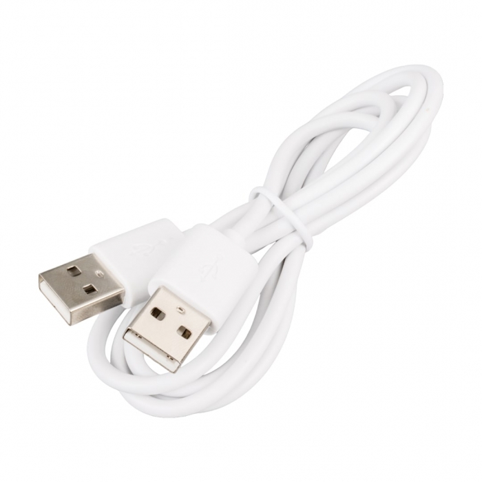 POWERMASTER USB ERKEK ERKEK A/A 1 METRE BEYAZ KABLO