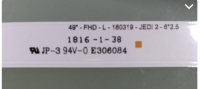 V8DN-490SMA-R1 49¨-FHD-L-180319-JEDI 2-6*2.5 - 5 LEDLİ