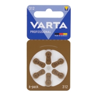 VARTA 312 NO KULAKLIK PİLİ (6LI PAKET)