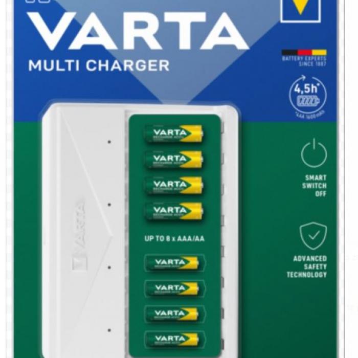 VARTA 57659 USB MULTİ CHARGER 8Lİ PİL ŞARJ CİHAZI (AA-AAA-NIMH)