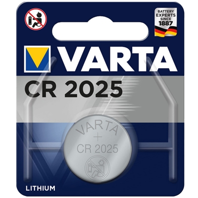 VARTA CR2025 LİTYUM PİL (TEKLİ PAKET FİYATI)