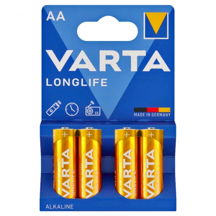 VARTA LONGLIFE POWER ALKALİN AA KALEM PİL (4LÜ PAKET FİYATI)