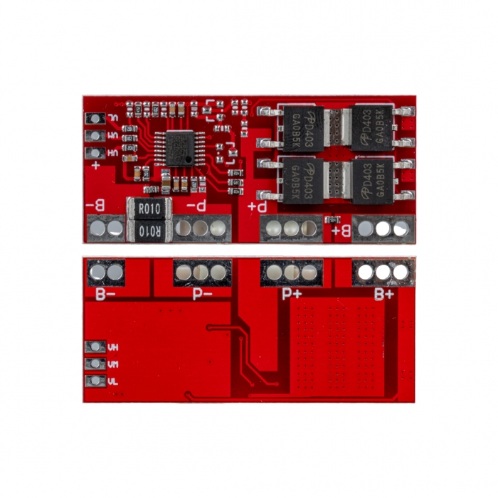 WEKO BMS-23898 4S 30A BMS DEVRESİ LİTYUM BATARYA ŞARJ MODÜLÜ 50X22X3.5MM