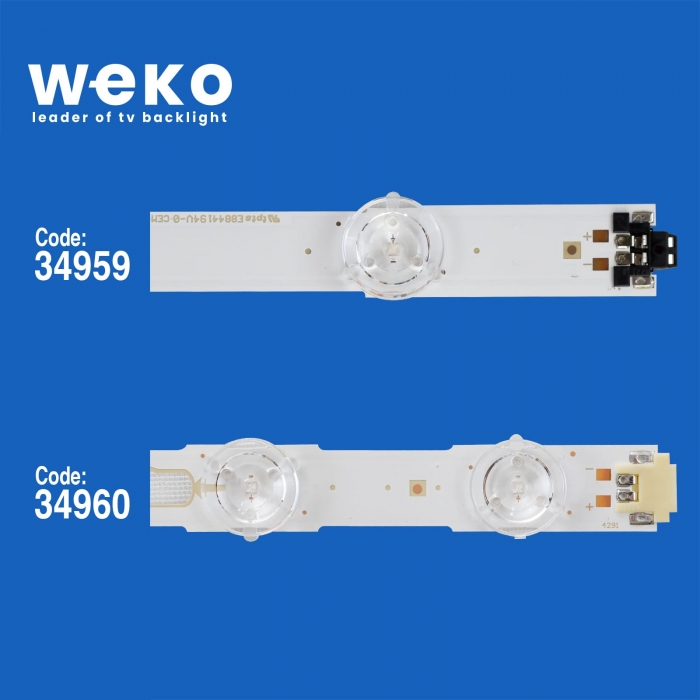 WKSET-5083 34959X4 34960X4 S_KU6K_43_FL30 8 ADET LED BAR