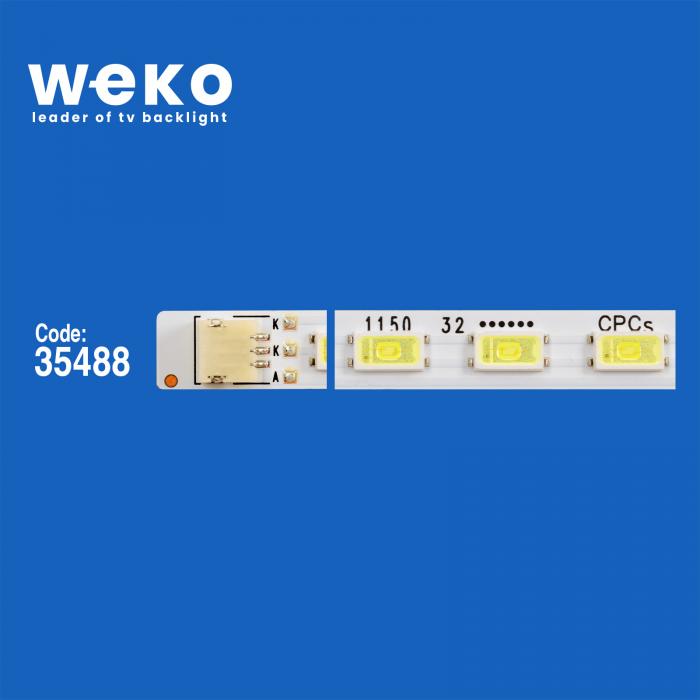 WKSET-5717 35488X2 SSC5630-8S5P-LUCK-120601A 2 ADET LED BAR (40LED)