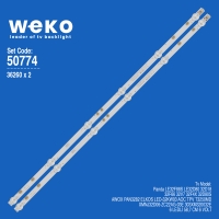 WKSET-5774 36260X2 XMNJ32D06-ZC22AG-03E 303XM320032E 2 ADET LED BAR (6V6LED58,6CM)