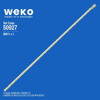 WKSET-5927 36611X1 LTM200KT10 REV.02  1 ADET LED BAR (24LED)