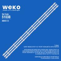 WKSET-6038 36845X3 HL-2A400A28-1001S-01 A3 3*10 3 ADET LED BAR