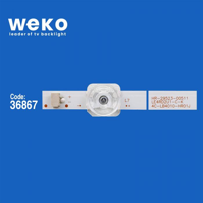 WKSET-6056 36867X2 40HR330M10A0 V4 4C-LB4010-HR01 J  2 ADET LED BAR