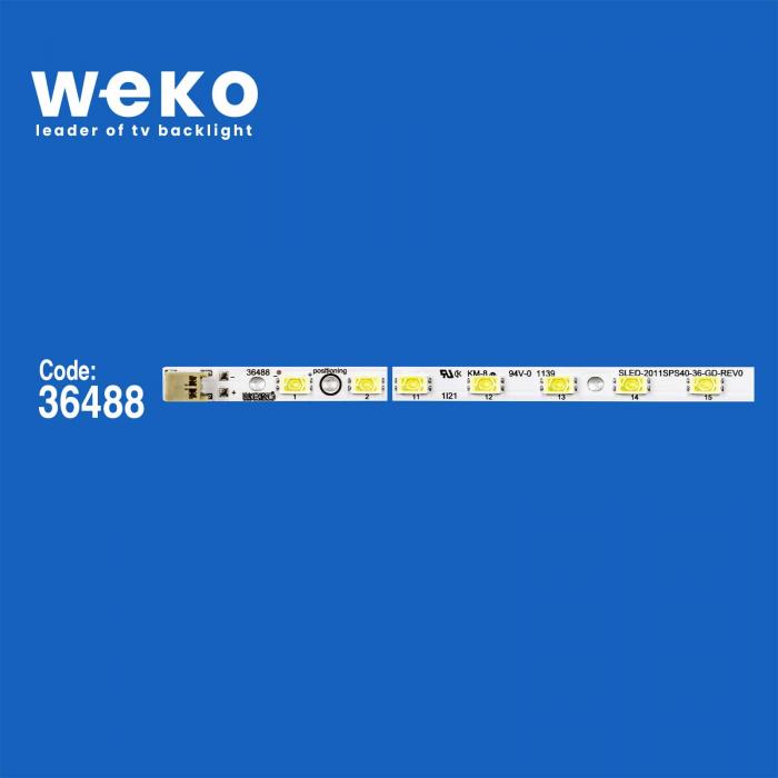 WKSET-6117 36488X4 SLED 2011SSP40 36 4214 GD REV0  4 ADET LED BAR (36LED)