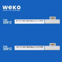 WKSET-6172 35912X1 35913X1 65 V17 AS1 2873 REV1.0 L/R-TYPE 2 ADET LED BAR (132LED)