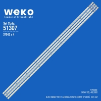 WKSET-6307 37043X4 SLED 090907 REV.1 AE4060A RUNTK 4336TP  4 ADET LED BAR (43LED)