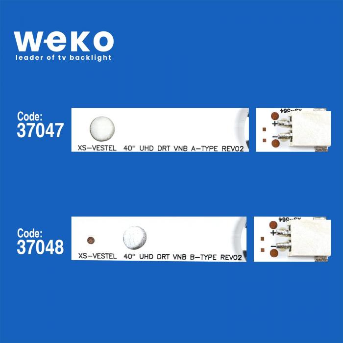 WKSET-6311 37047X2 37048X1 JL.D40091330-078A/HS-M  3 ADET LED BAR (9+9LENS)