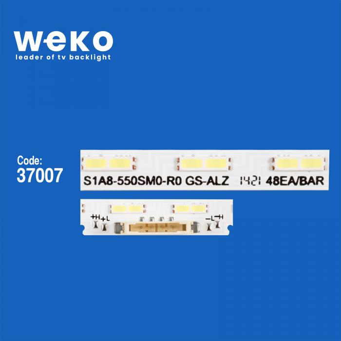 WKSET-6687 37007X2 S1A8-550SM0-R0 BN96-52595A REV00 2 ADET LED BAR (48LED)