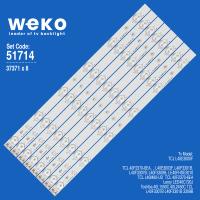 WKSET-6714 37371X8 40F2370-6EA 4C-LB4006-YH1 8 ADET LED BAR