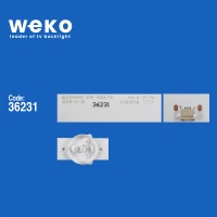 WKSET-6752 36231X3 DLED43MXY 3X8 0006  M6  3 ADET LED BAR