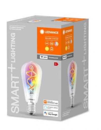 LEDVANCE 4058075609914 Smart LED Wifi Edison Flament 4.5W