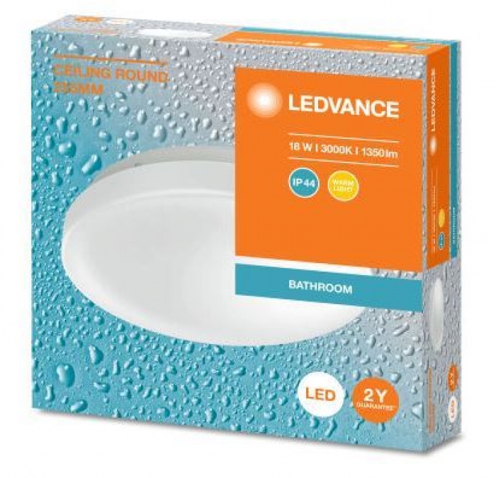 LEDVANCE 4099854105838 LED Plafonyer 18W IP44 Sarı Işık