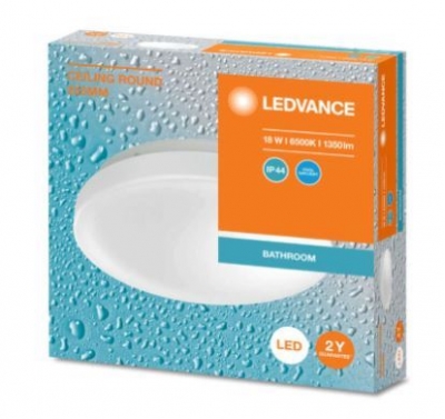 LEDVANCE 4099854106057 LED Plafonyer 18W IP44 Sarı Işık Sensörlü