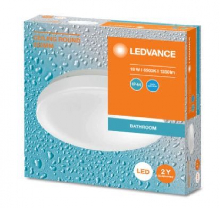 LEDVANCE 4099854106057 LED Plafonyer 18W IP44 Sarı Işık Sensörlü