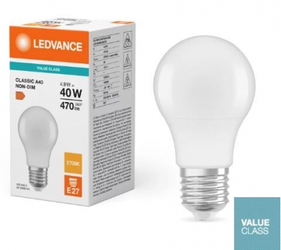 OSRAM 4052899971011 LED Lamba 4.9W Beyaz Işık E27