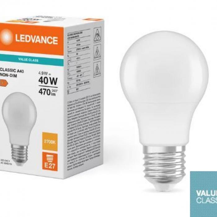 OSRAM 4052899971011 LED Lamba 4.9W Beyaz Işık E27