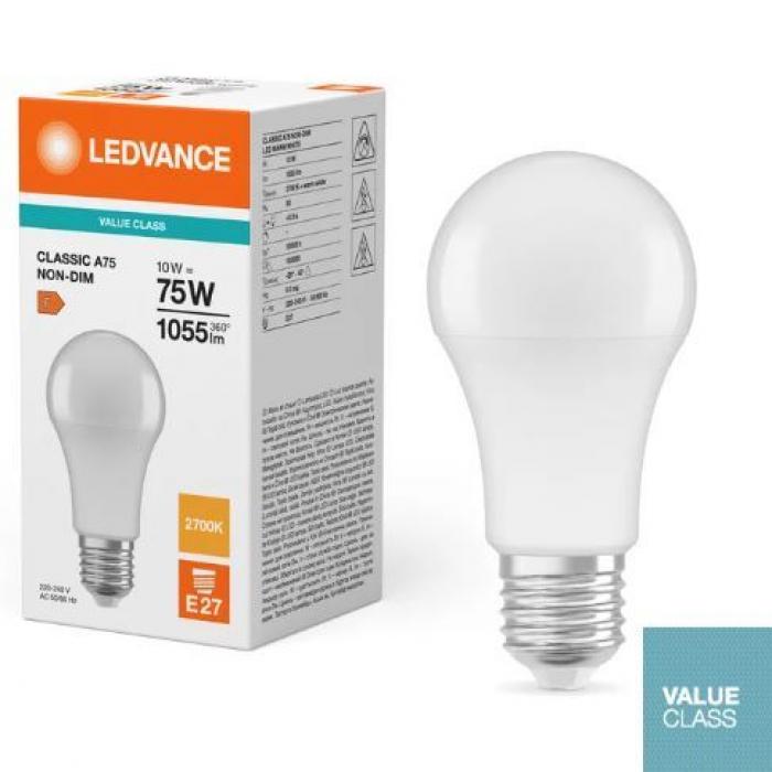 OSRAM 4052899971028 LED Lamba 10 W Sarı Işık E27