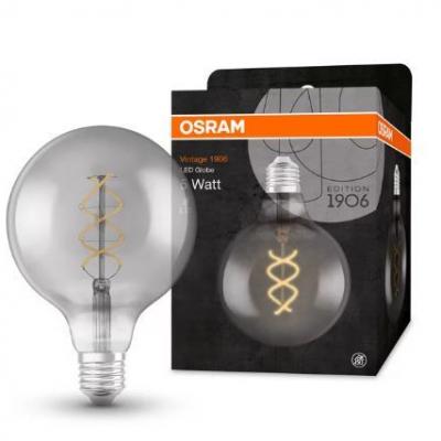 OSRAM 4058075269989 LED Globe Flament 4W Füme