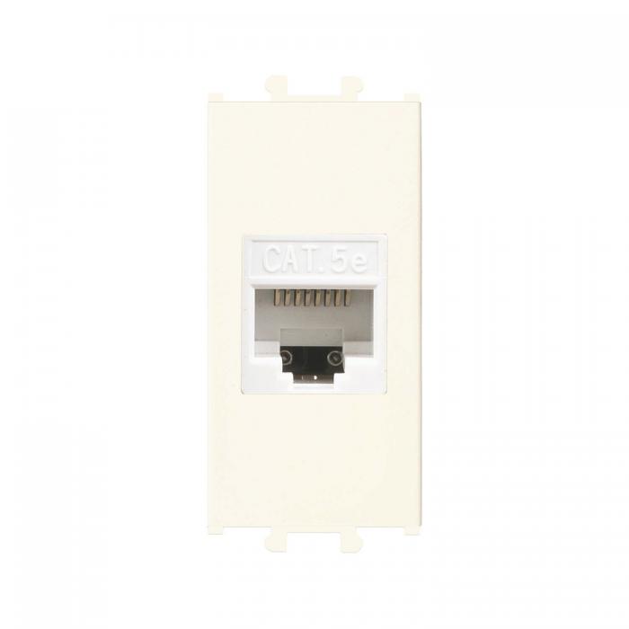 Günsan Domino Krem Data Prizi (RJ45 Cat5E) - 1M