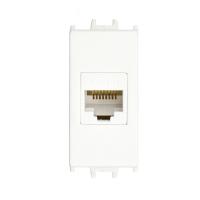 Günsan Domino Beyaz Data Prizi (RJ45 Cat5E) - 1M