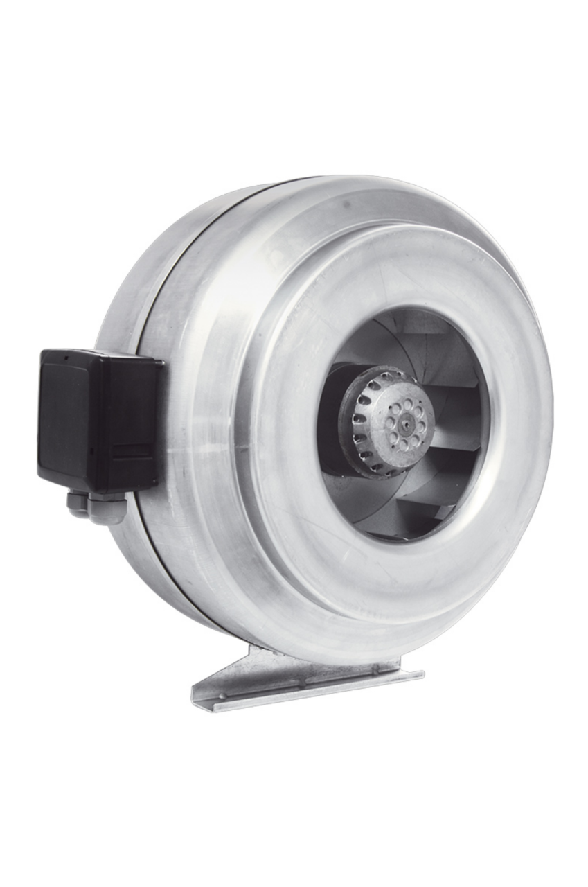 Aircol 125 KF Monofaze Sanayi Tipi Radyal Kanal İçi Fan 76W 500m3/h