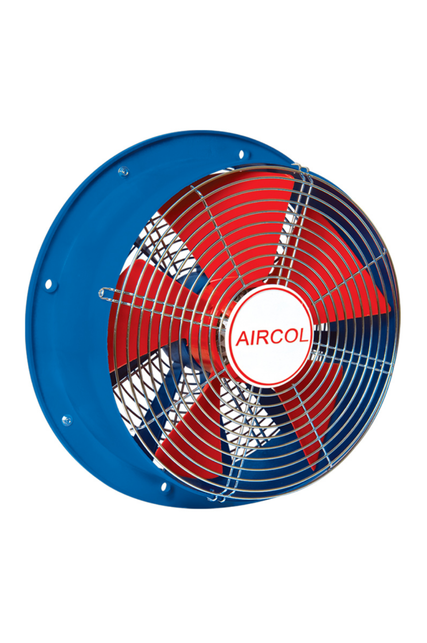 Aircol S 300 Monofaze Plastik Gövdeli Sanayi Tipi Aksiyal Fan 76W 1600m3/h
