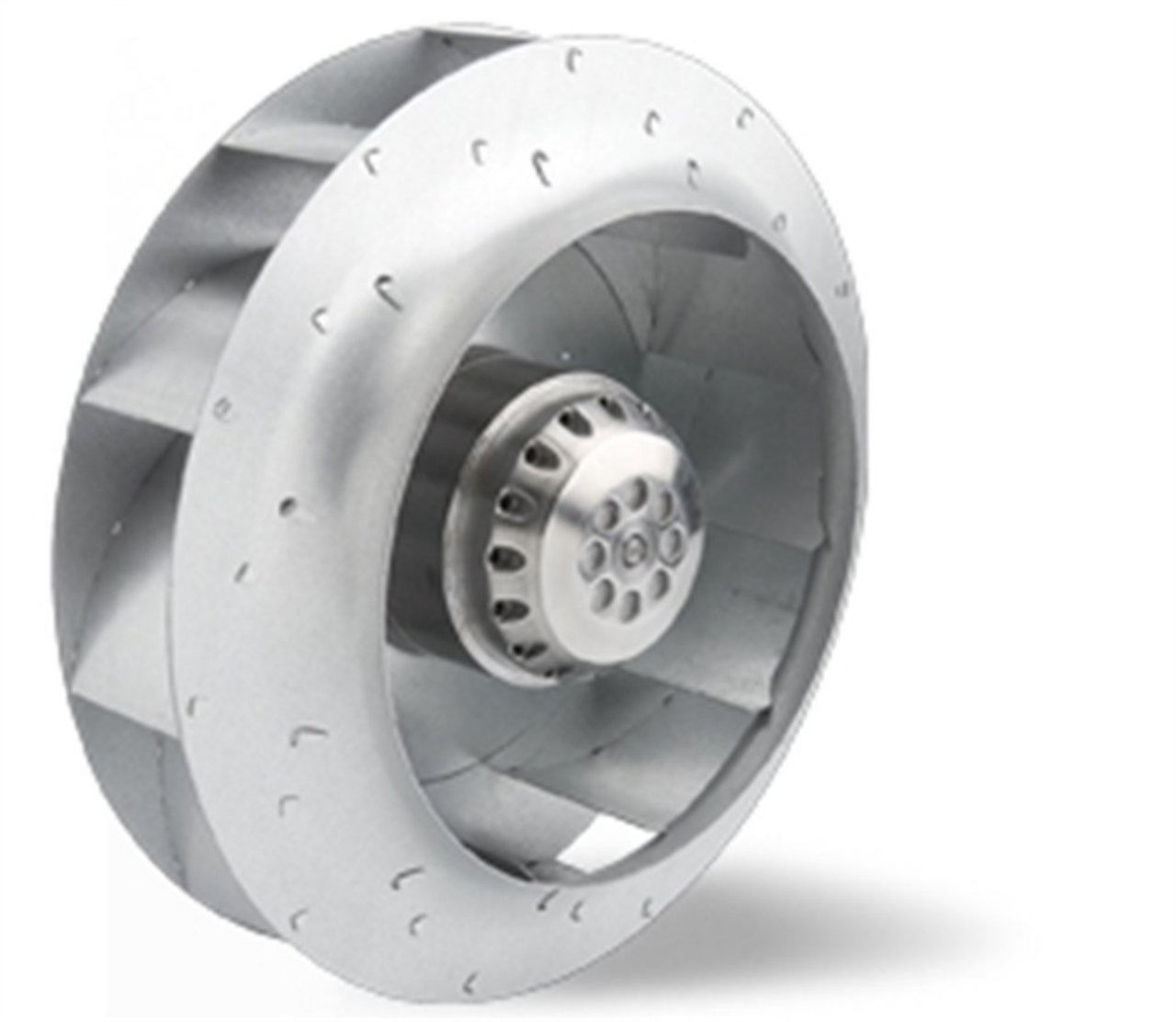 Aircol AKS 92-BMF-225 Monofaze Sanayi Tipi Geri Eğilimli Radyal Fan 110W 650m3/h