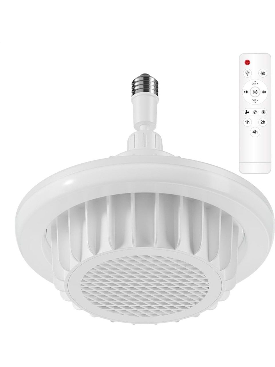 Cata 3 Renk Yanma Modlu Güneş Isıtıcılı Fan Led Ampul Aydınlatma CT-1160