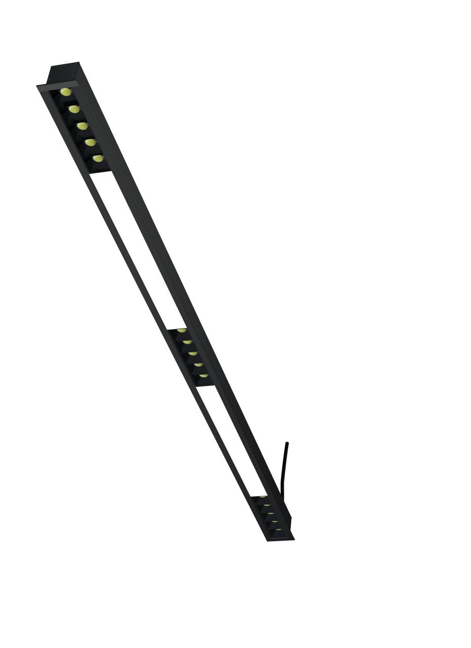 Sıva Altı Mercekli Led Linear Aydınlatma Osram Led Gömme Lineer Armatür 5x4x3,5 Cm Kasa