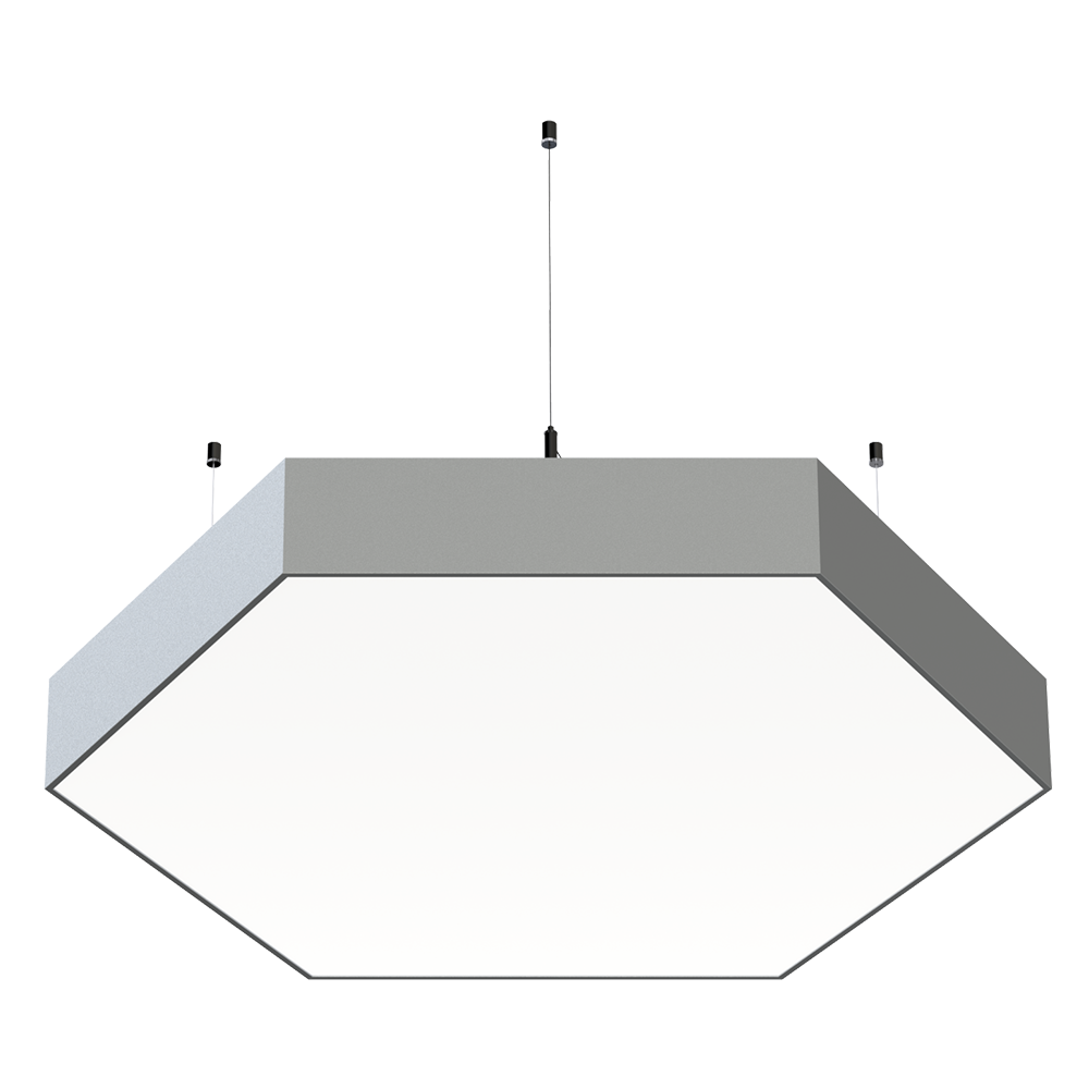 Oval Altıgen Davul Linear Aydınlatma Modern Led Avize Lineer Armatür