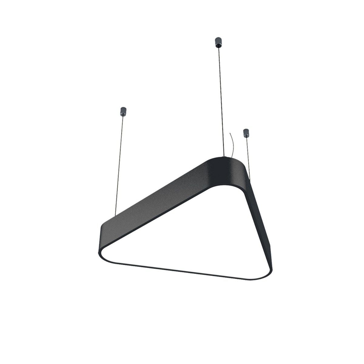 Oval Üçgen Davul Linear Aydınlatma Modern Led Avize Lineer Armatür