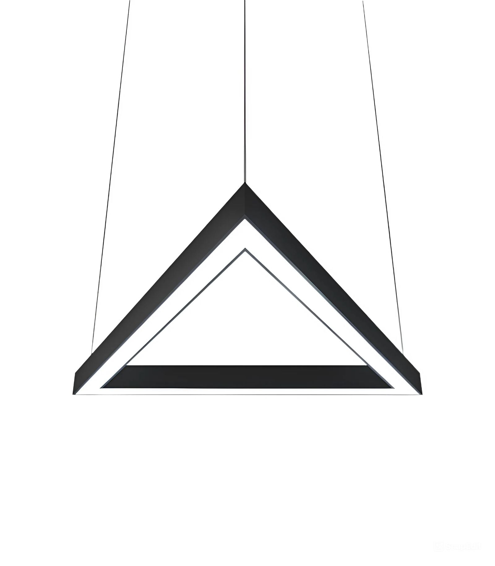 Üçgen Linear Aydınlatma Modern Led Avize Lineer Armatür