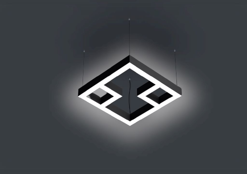 Karecikler Linear Aydınlatma Modern Led Avize Lineer Armatür