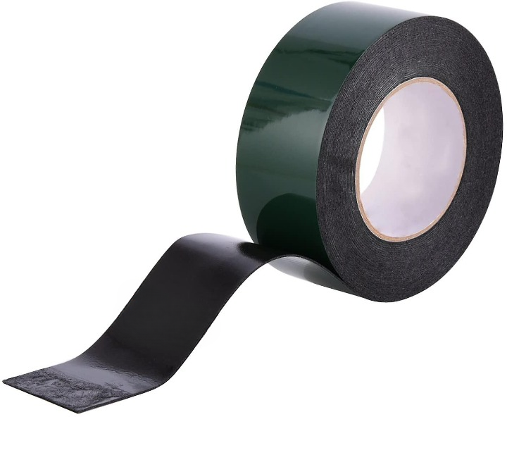 Krd Çift Taraflı Siyah Köpük Bant 50Mmx10Mt