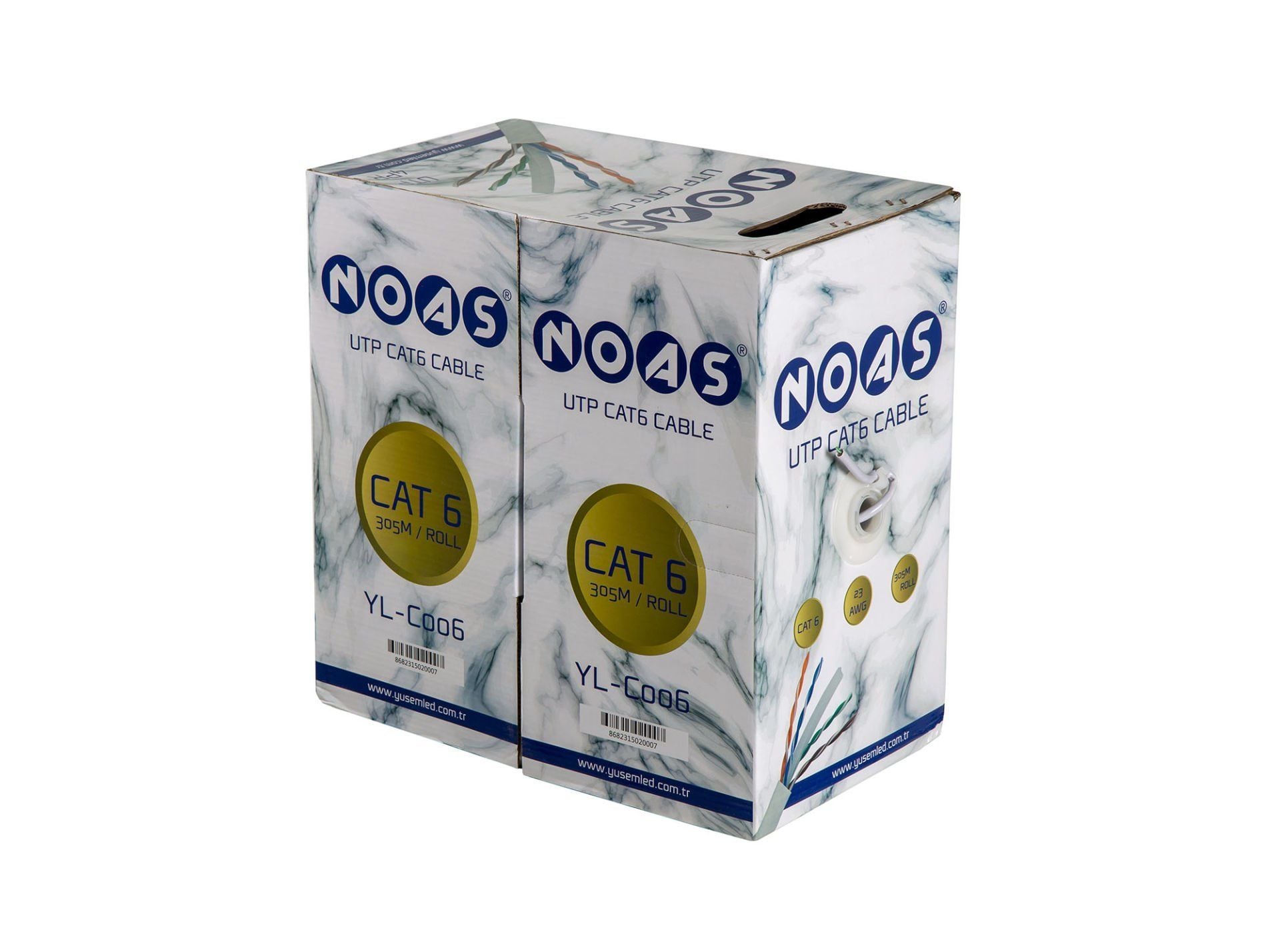 Noas Cat6 Data Kablosu 23 Awg YL-C006 - 305 Metre