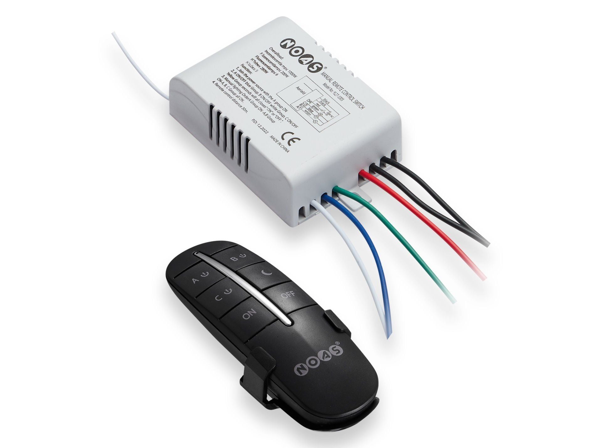 Noas 3 Kanallı Avize Aydınlatma Kumandası YL27-1003