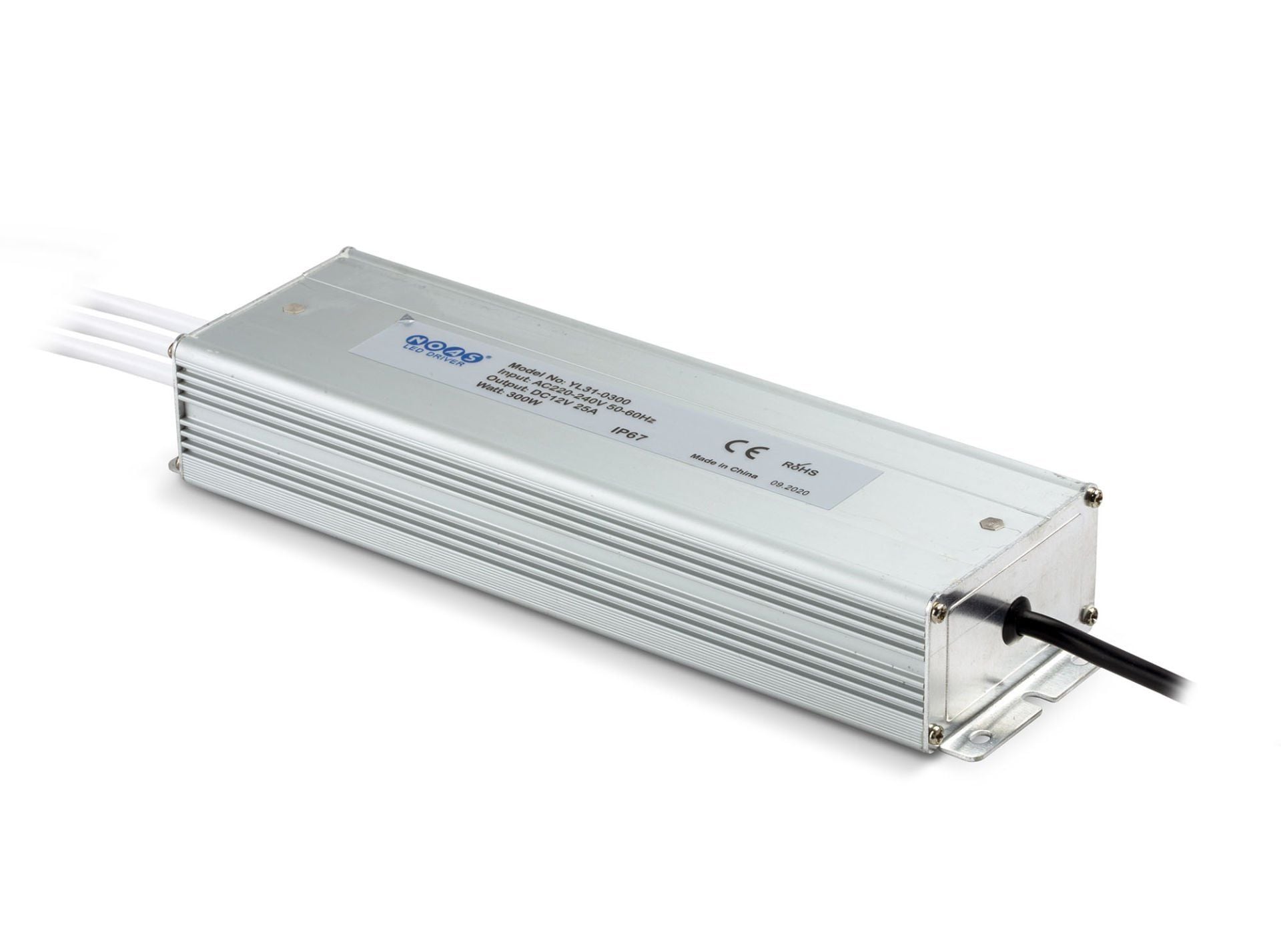 Noas 12 Volt 25 Amper Dış Mekan Şerit Led Trafosu YL31-0300