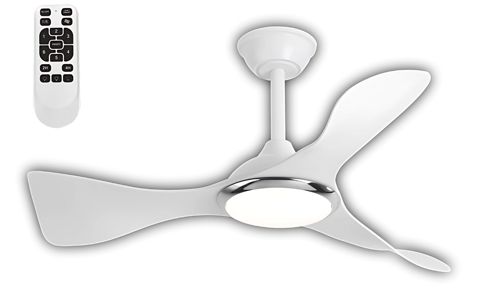 Cata Cenevre Dimlenebilir Işıklı 3 Kanatlı Uzaktan Kumandalı Tavan Tipi Vantilatörü CT-3000