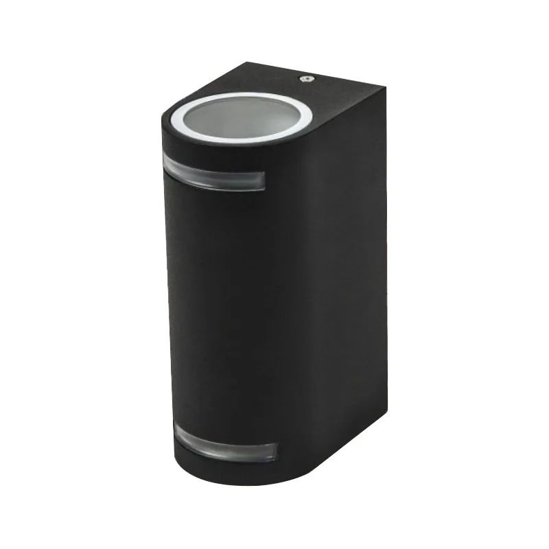 Cata İbiza Siyah Kasa Dekoratif Dış Mekan Led Duvar Aplik Aydınlatma CT-7062