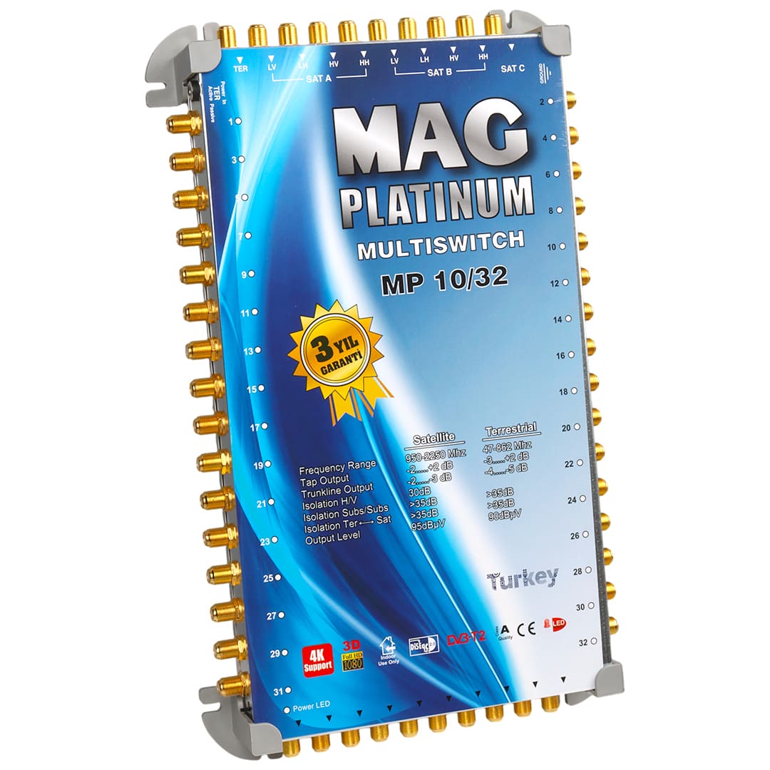 10*32 HYBRID UYDU SANTRALİ MAG PLATINUM