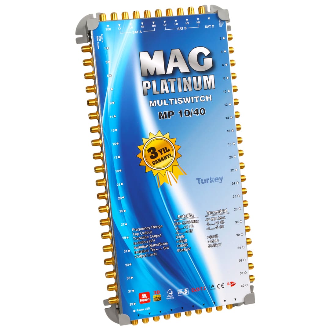 10*40 HYBRID UYDU SANTRALİ MAG PLATINUM