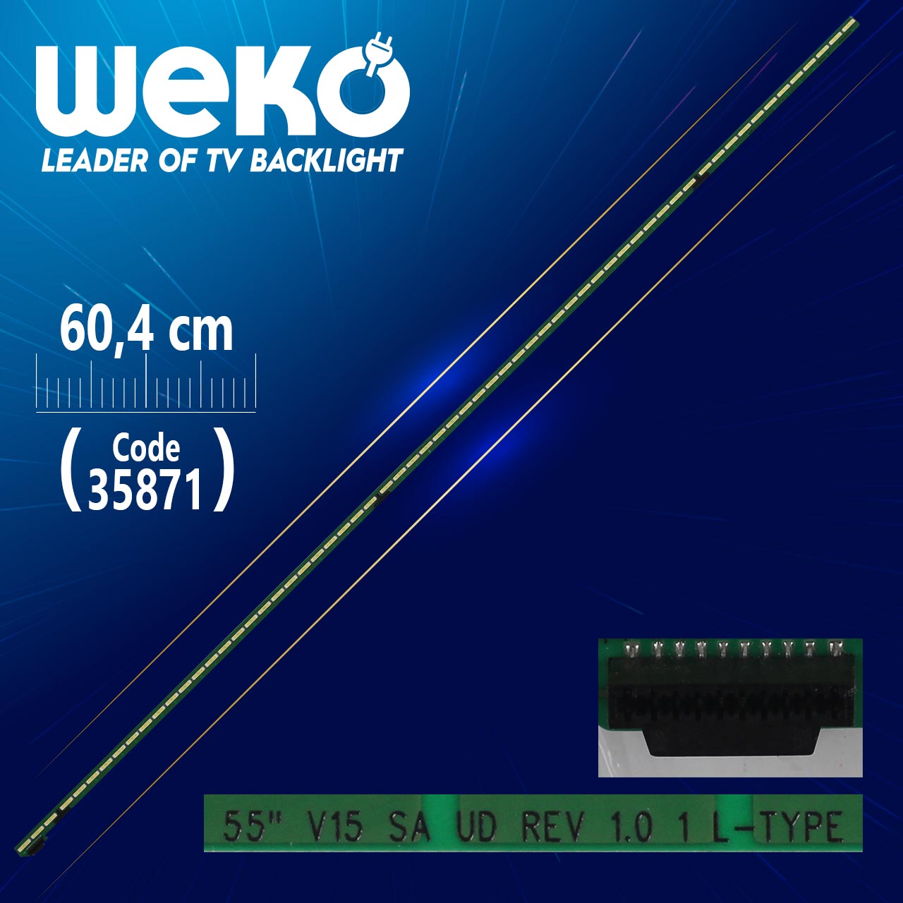 55" V15 SA UD REV 1.0 1 L-TYPE - 6916L2060A - 63 LEDLİ 60.4 CM - (WK-1333)