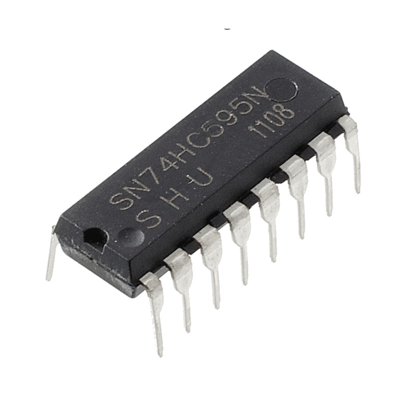 74 HC 595 DIP-16 ENTEGRE DEVRE